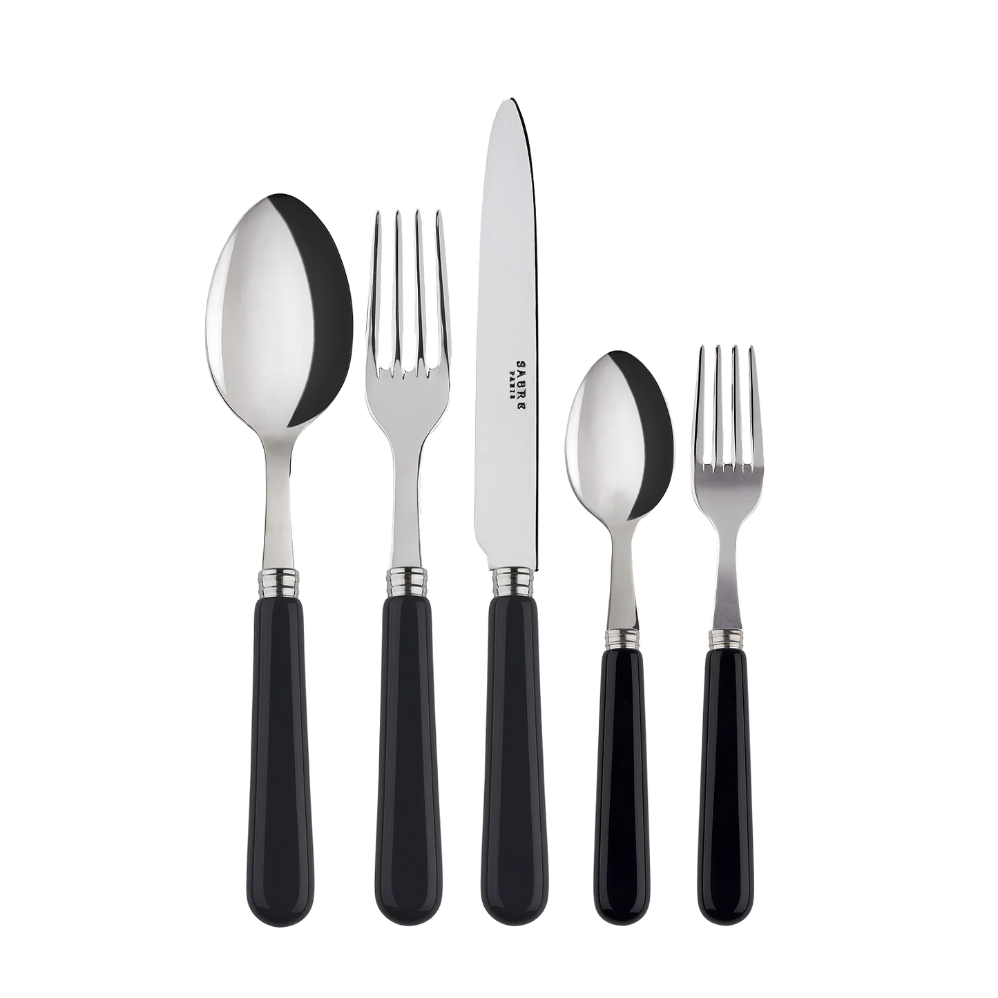 Black Essential 5-Piece Setting