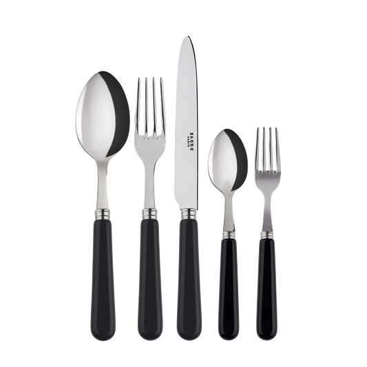 Black Essential 5-Piece Setting