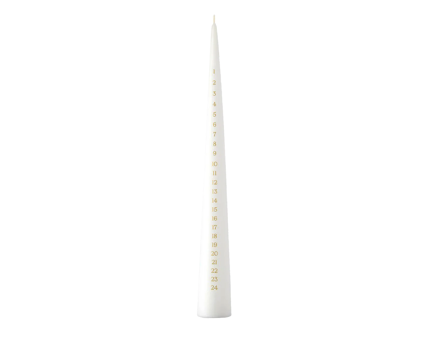 Ivory Calendar Candle