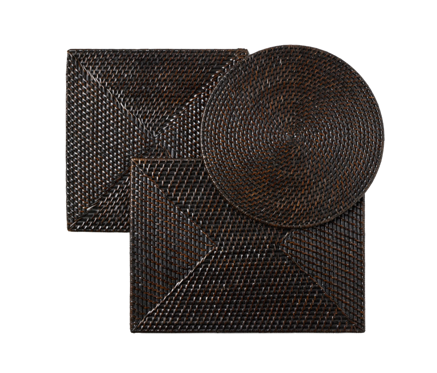 Espresso Rattan Placemat