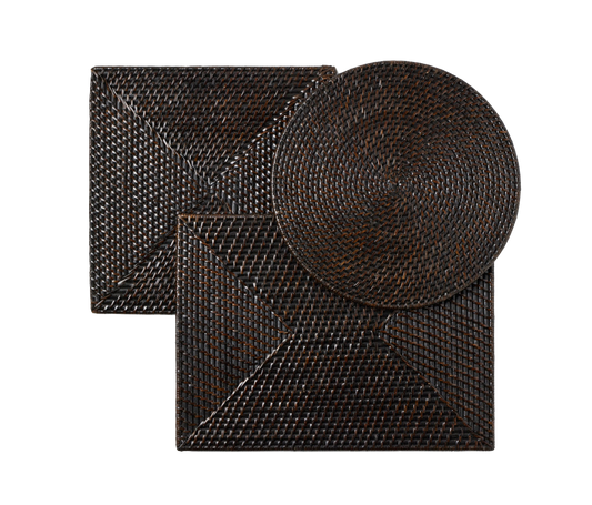 Espresso Rattan Placemat