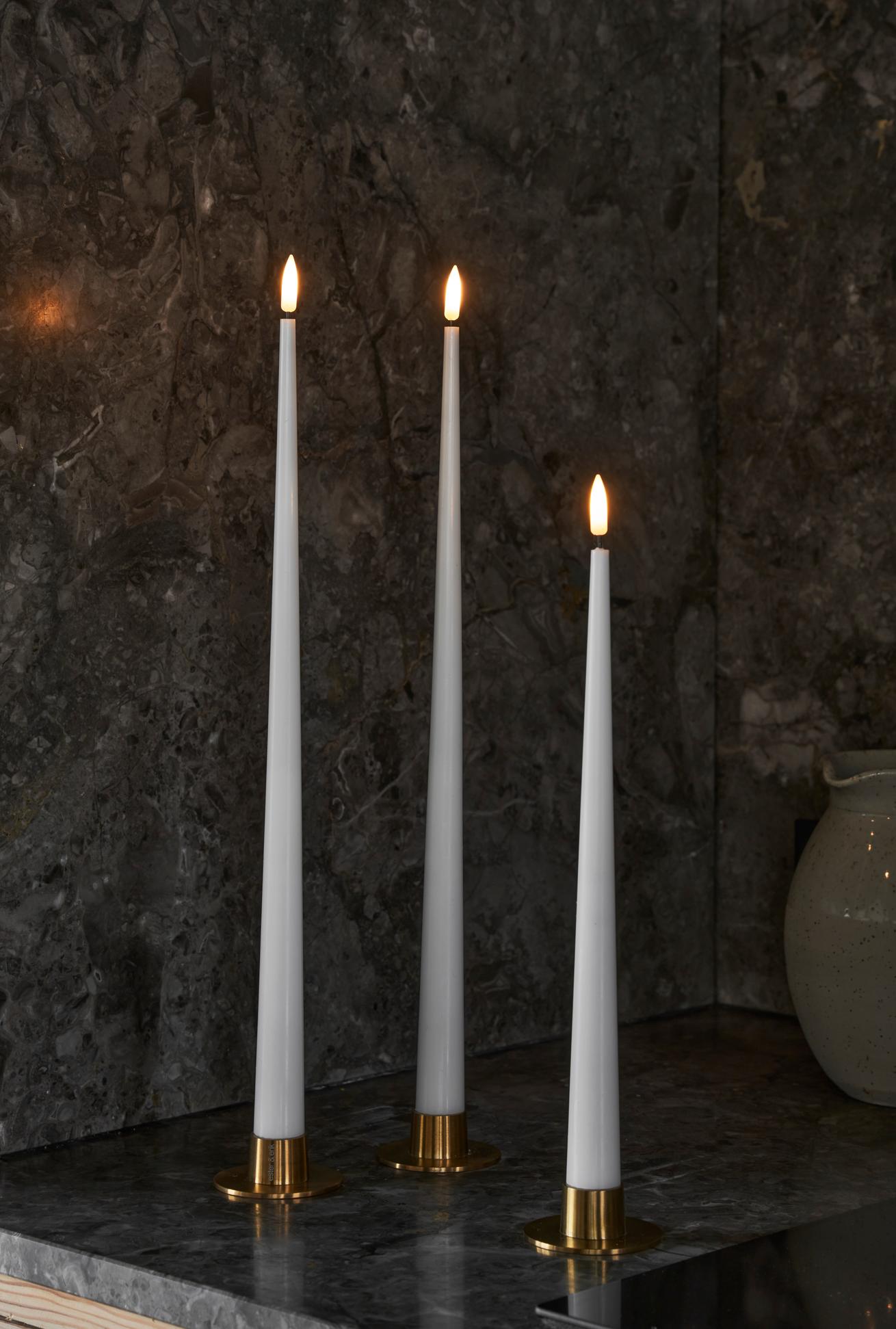 LED Taper Candle Set