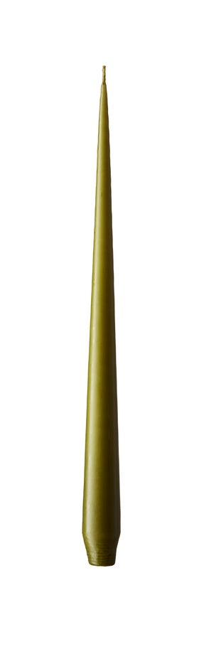 Olive Taper Candle (Sold as a Pair)