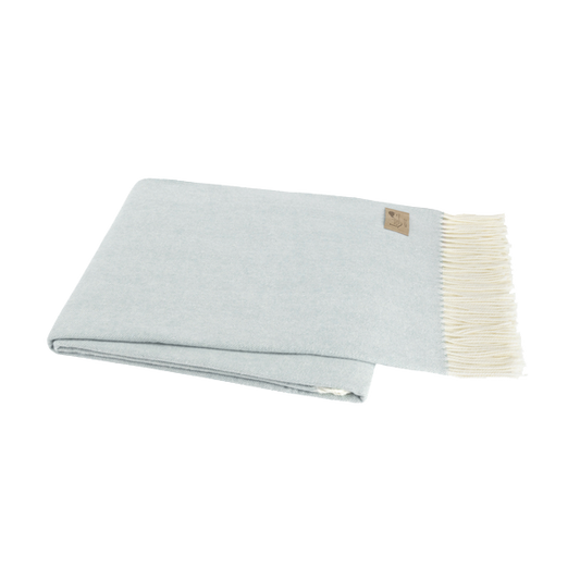 Glacier Italian Herringbone Throw