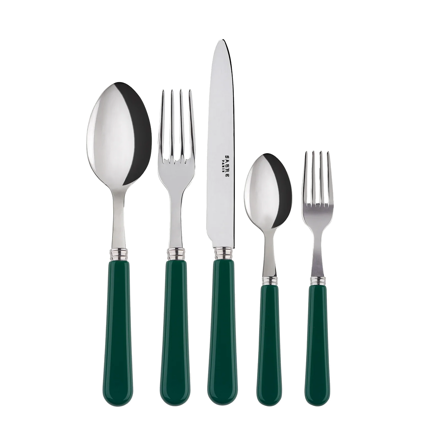 Green Essential 5-Piece Setting