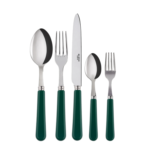 Green Essential 5-Piece Setting