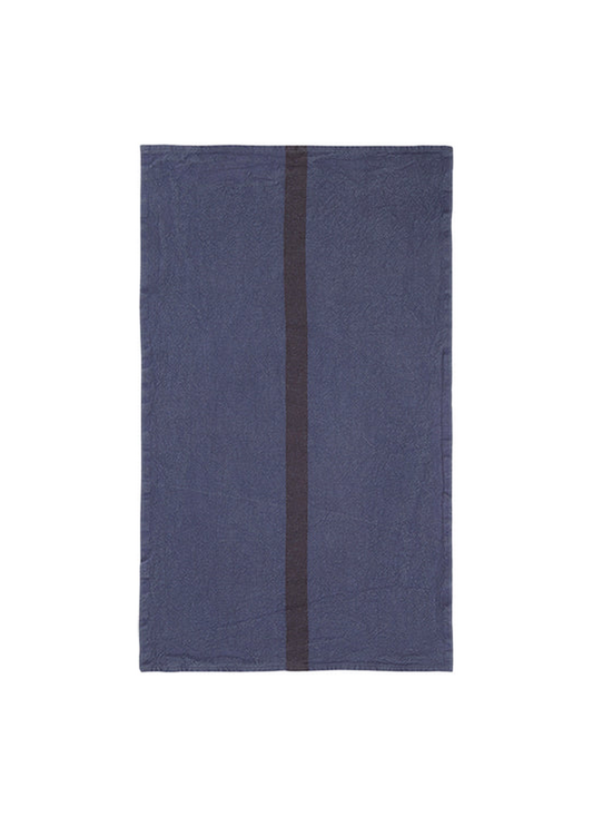 Dou Dou Tea Towel Indigo