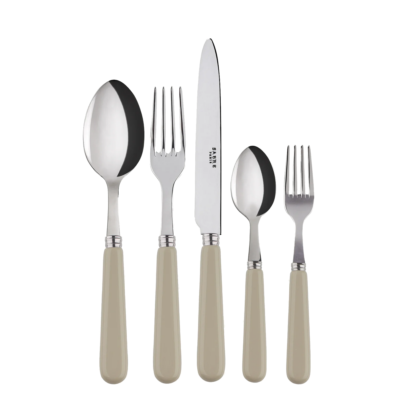 Light Kaki Essential 5-Piece Setting