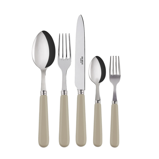 Light Kaki Essential 5-Piece Setting