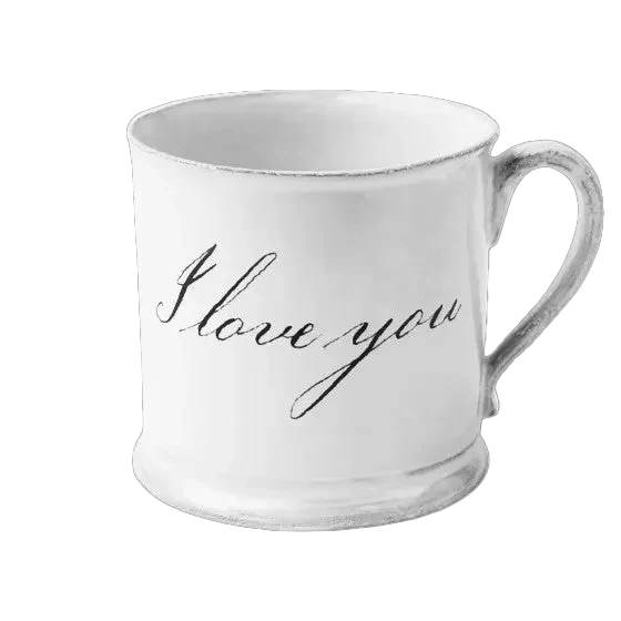"I Love You" Large Mug