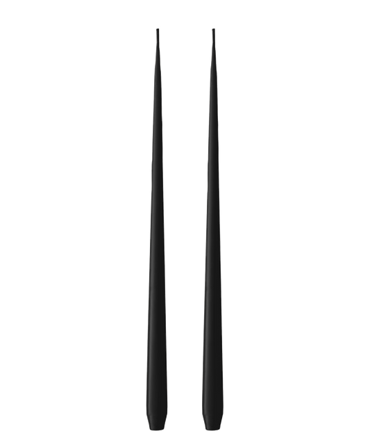 Matte Black Taper Candle Set