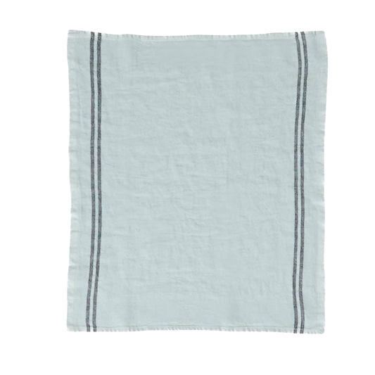 Country Tea Towel Blue Menthe