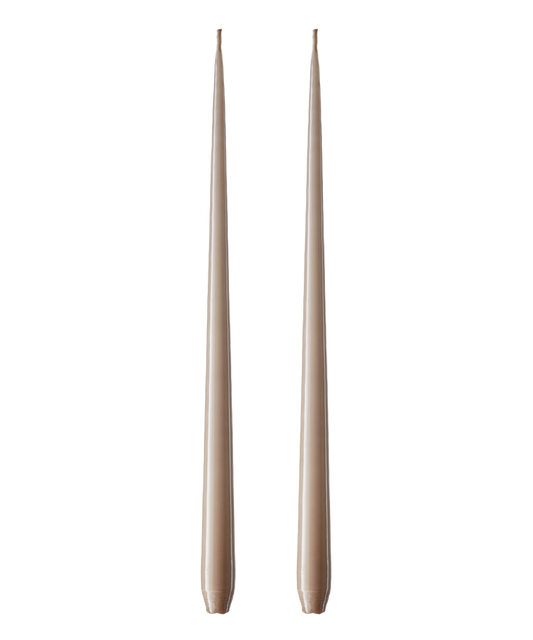 Nougat Note Taper Candle Set