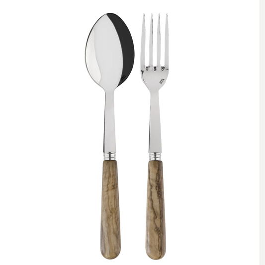 Olive Wood Serving Set
