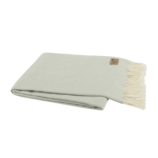 Seaglass Italian Herringbone Throw