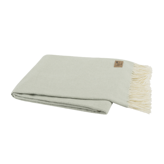 Seaglass Italian Herringbone Throw