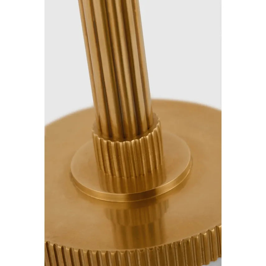 Aran 9" Cordless Lamp in Brass