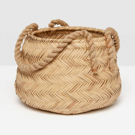 Chevron Weave Basket