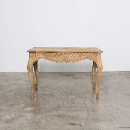 Bleached Oak Table (France 1900)