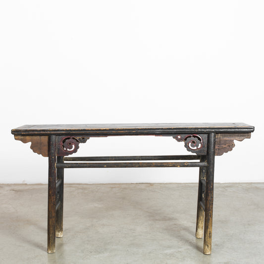 Antique Wooden Console Table (1900)