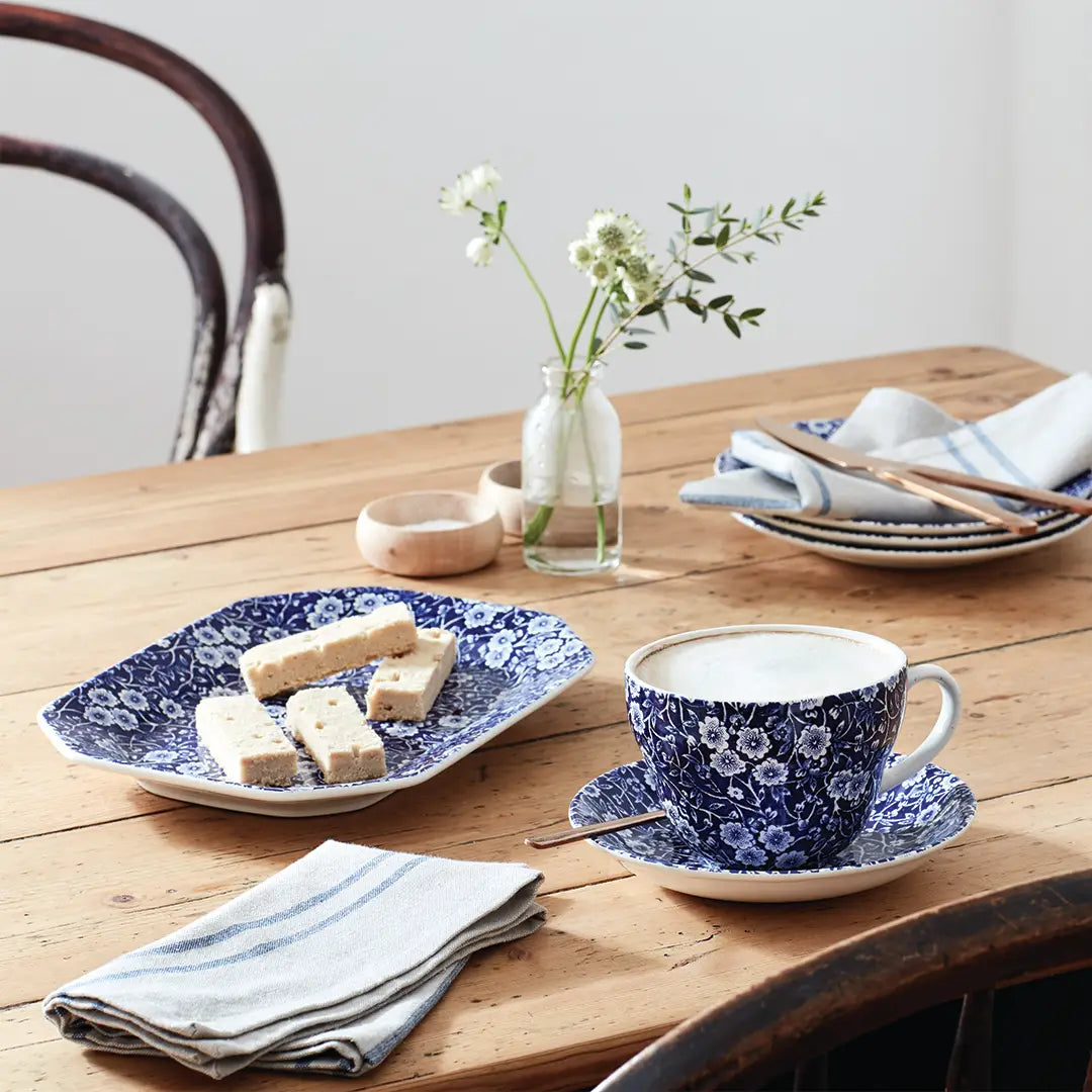 Blue Calico Burleigh Collection