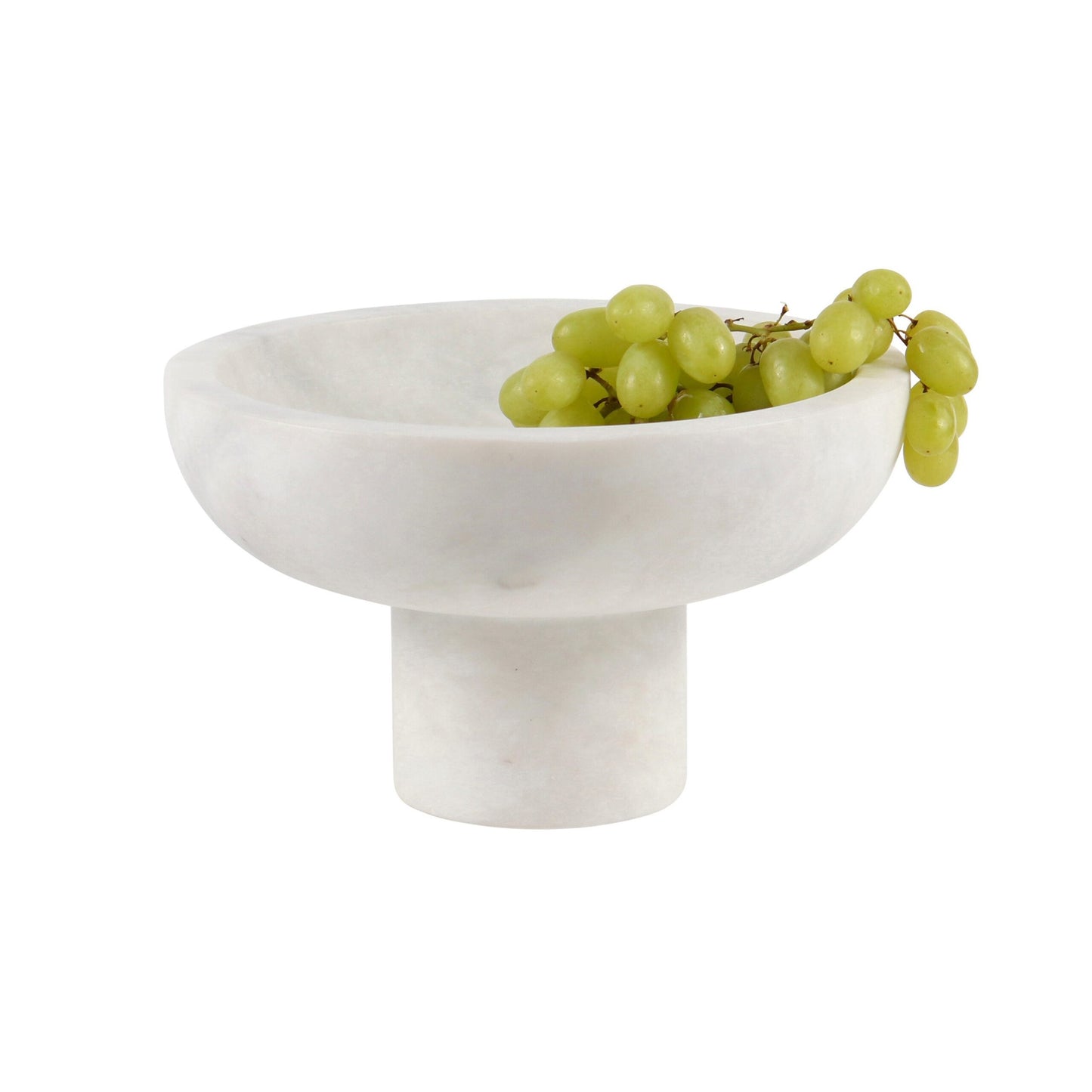 Footed Marble Bowl