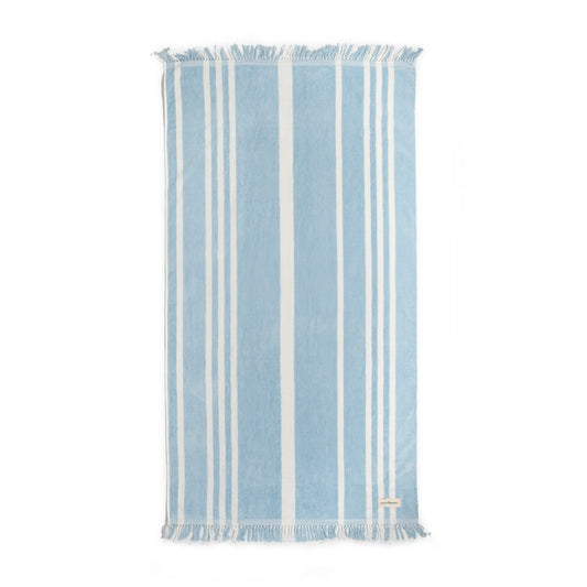 Blue Vintage Stripe Towel