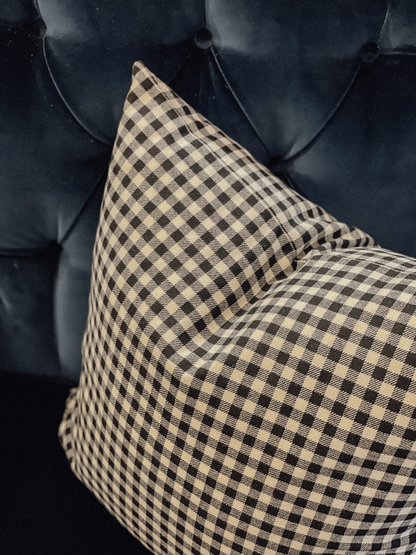 Custom 31 Westgate Pillow in RL Gingham