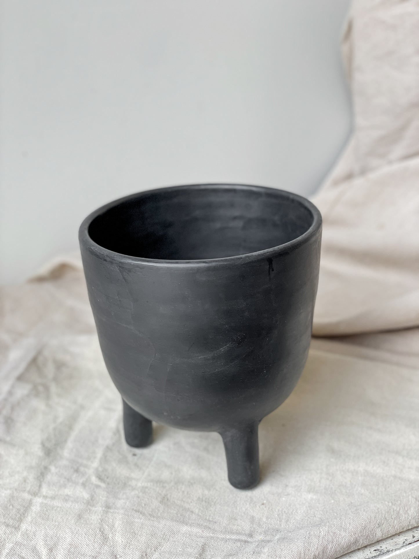 Vintage Moroccan 3-Legged Planter