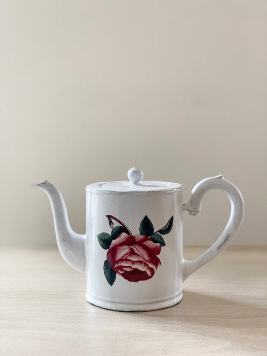 Rosa Centilolia Teapot (small)