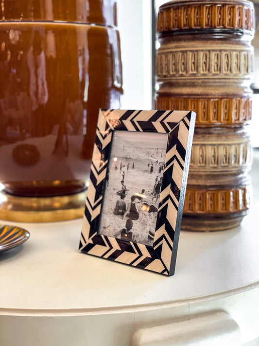 Natalini Black & White Photo Frame