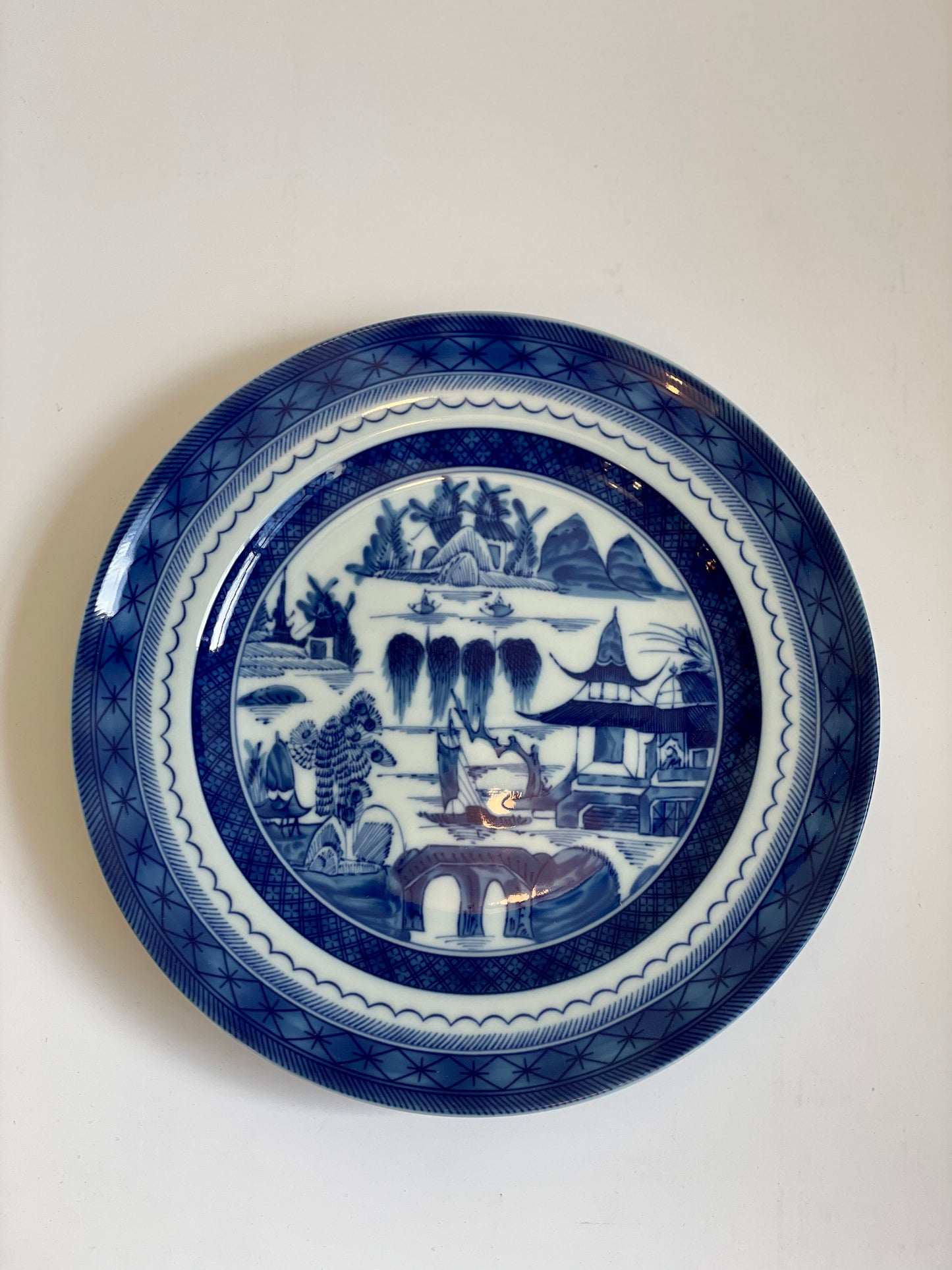 Blue Canton Dessert Plates