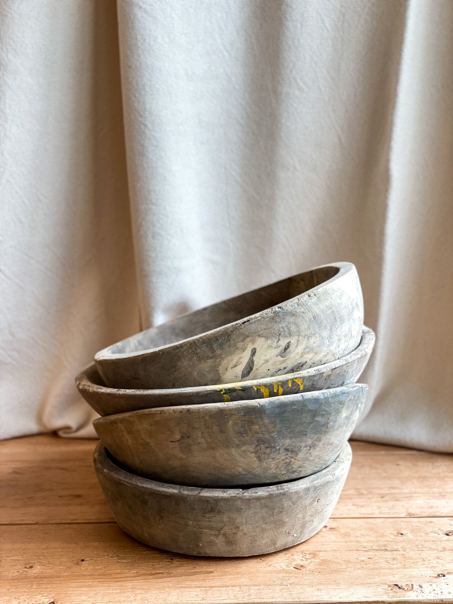 Vintage Bleached Parat Bowl