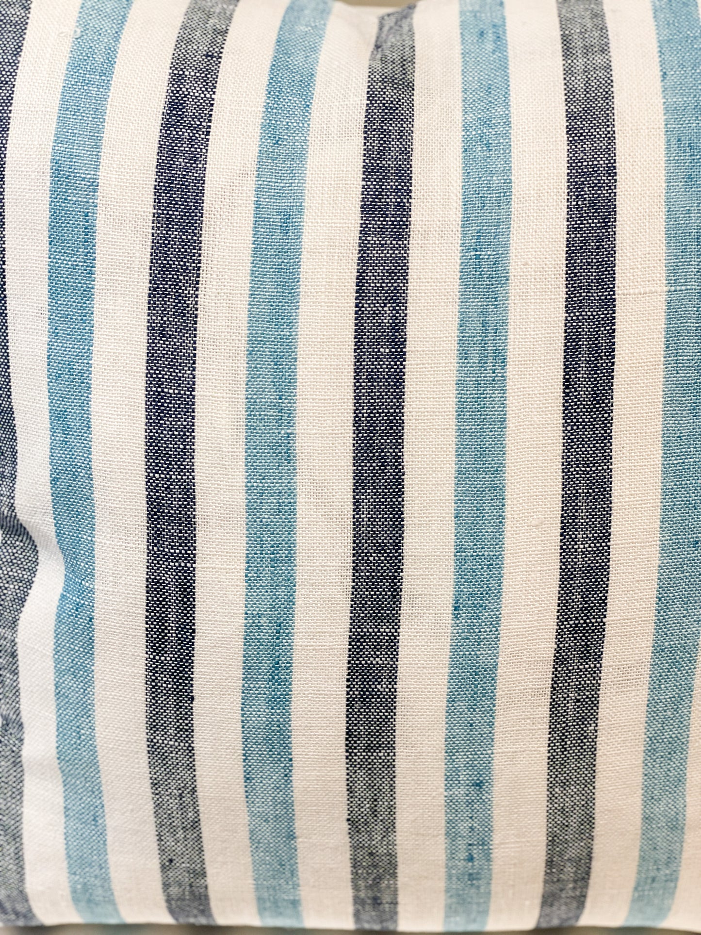 Custom 31 Westgate Pillow in Hepburn Stripe