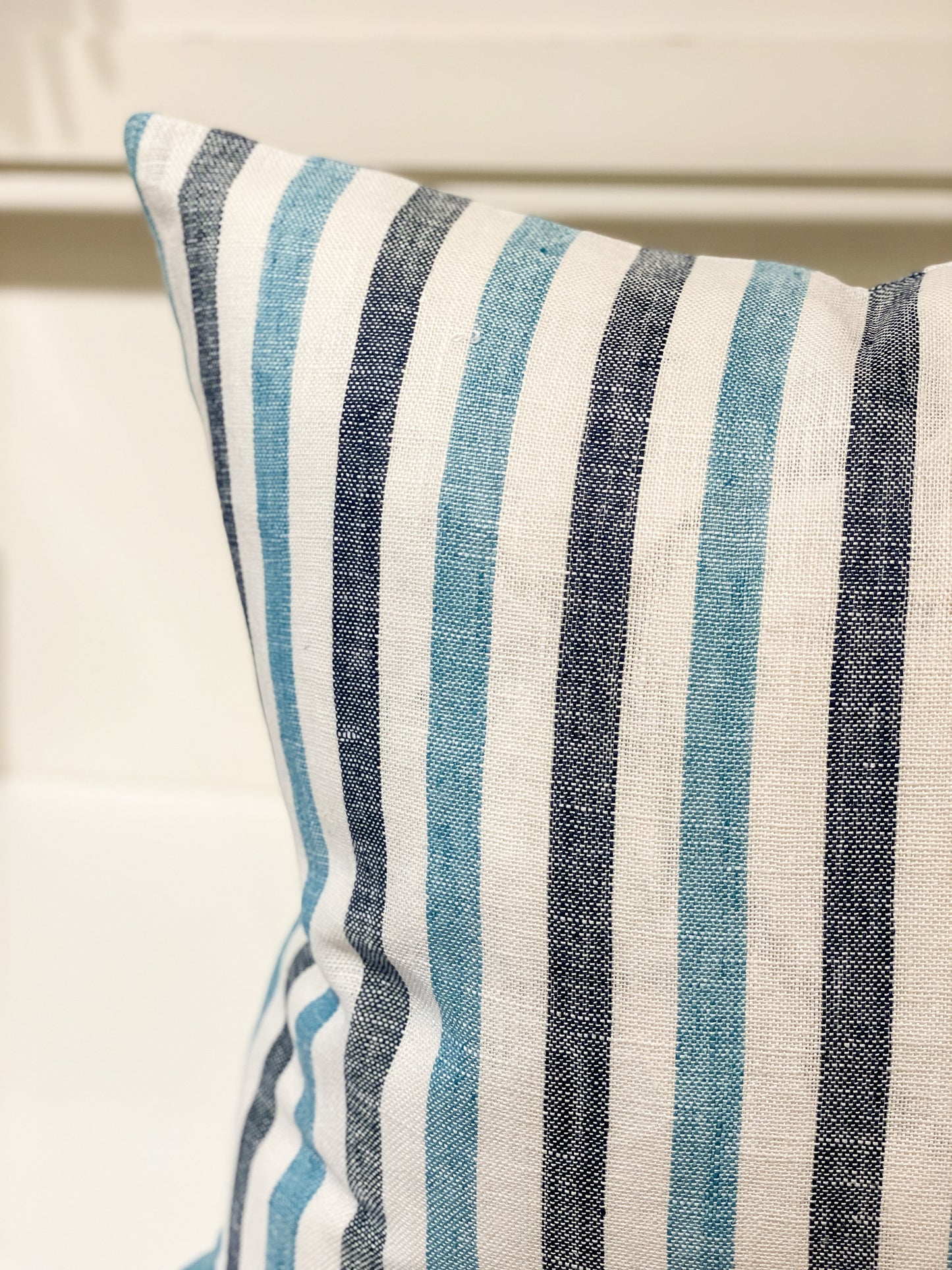 Custom 31 Westgate Pillow in Hepburn Stripe