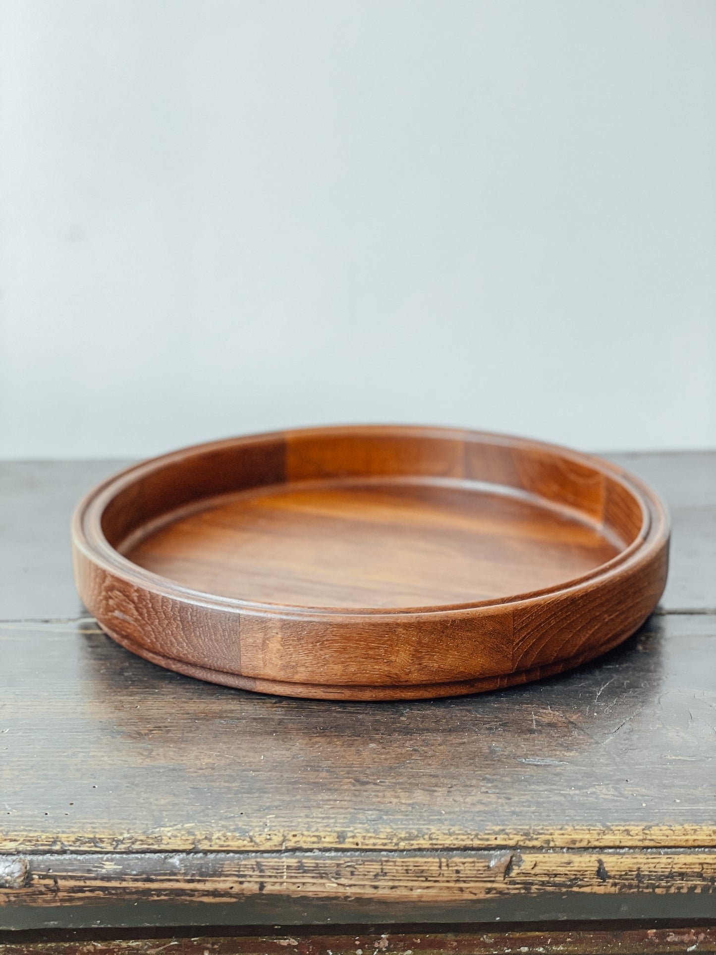 Vintage Teak Serving Tray