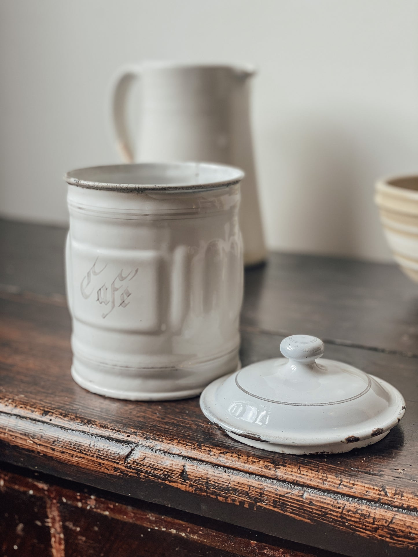 Vintage Cafe Kitchen Tin