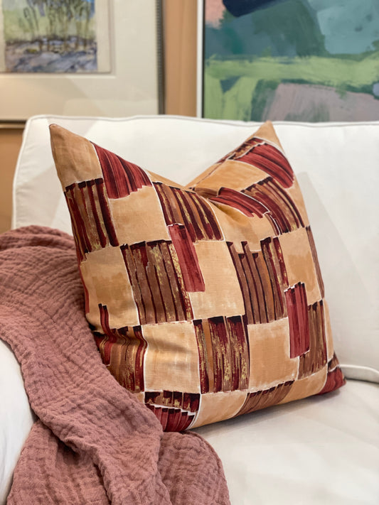 31 Westgate Pillow in Kelly Wearstler "Lyre"