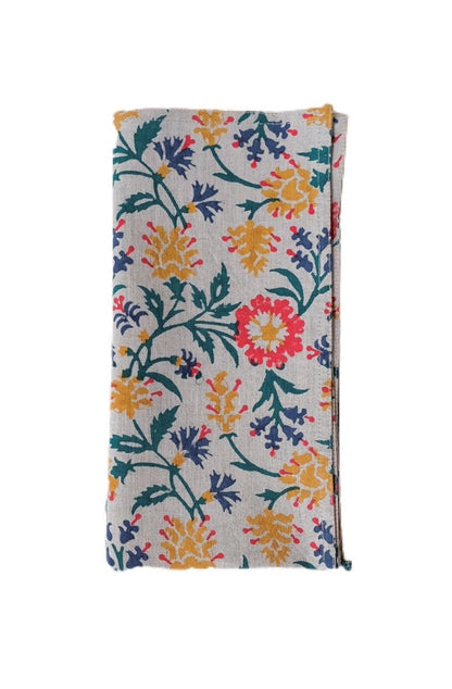 Hand Blocked Napkin - Asya (Set of 4)