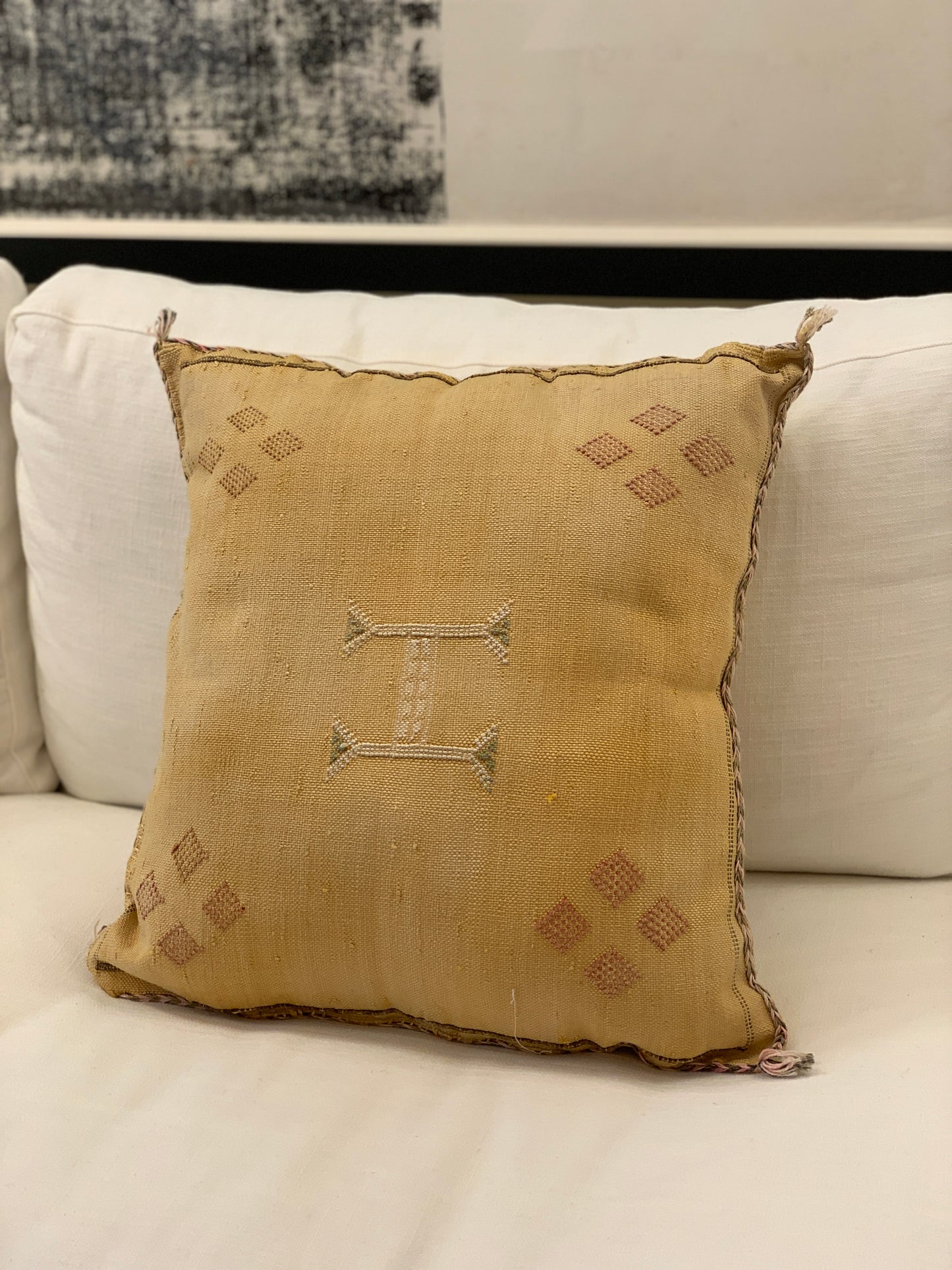 31 Westgate Custom Embroidered Moroccan Pillow