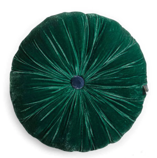 Circular Pleated Silk Velvet in Lombok