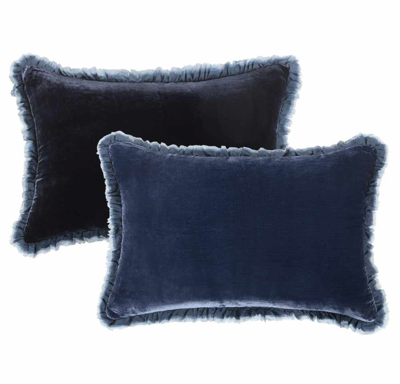 Séraphine Silk Velvet Pillow in Edimbourg