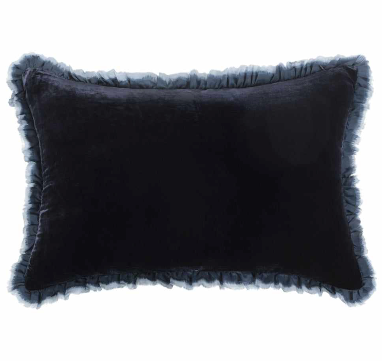 Séraphine Silk Velvet Pillow in Edimbourg