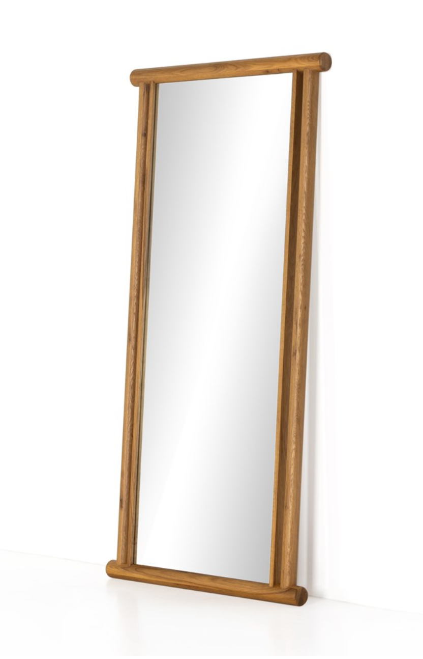 Natural Oak Oversized Mirror