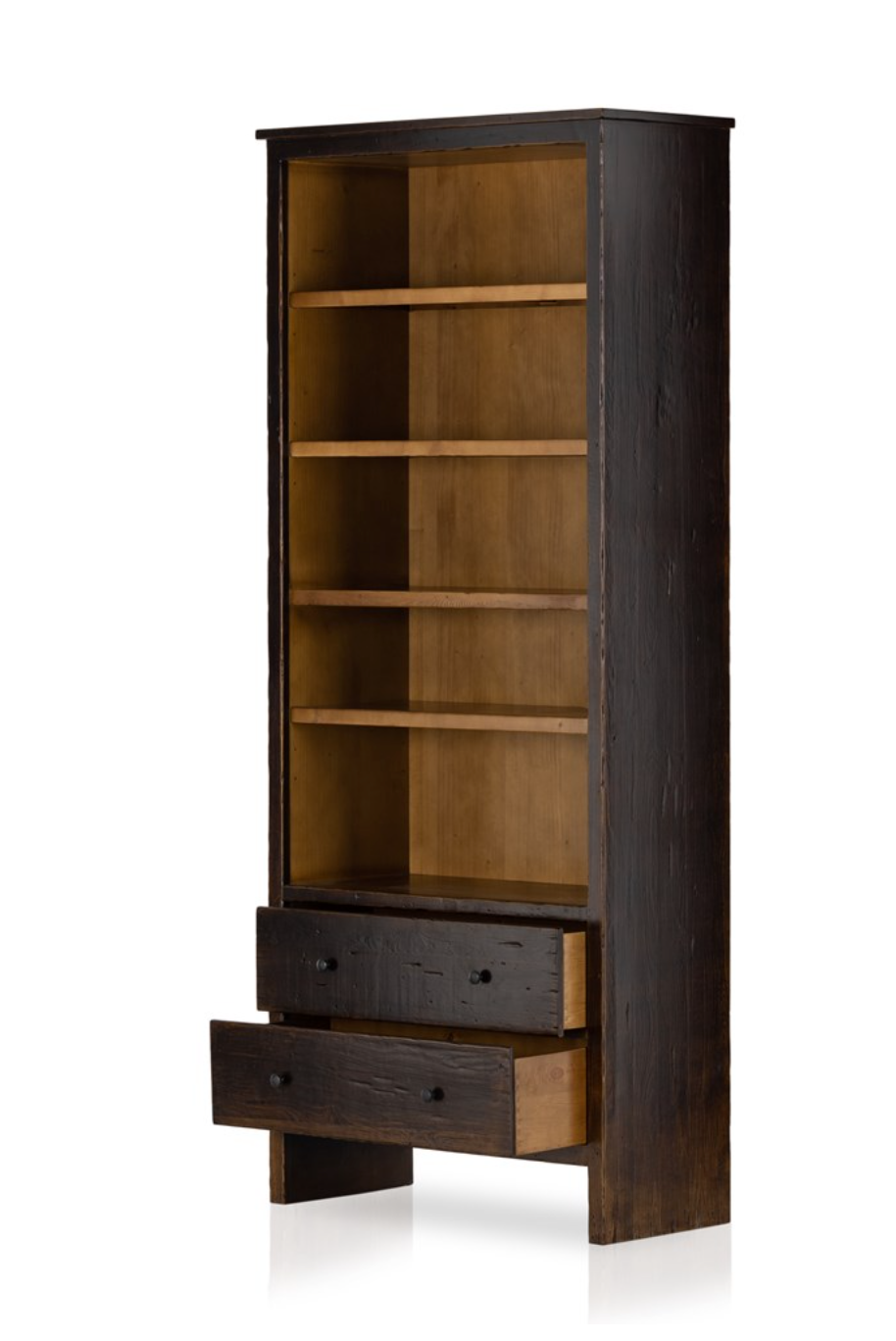 Walnut & Pine Bookcase