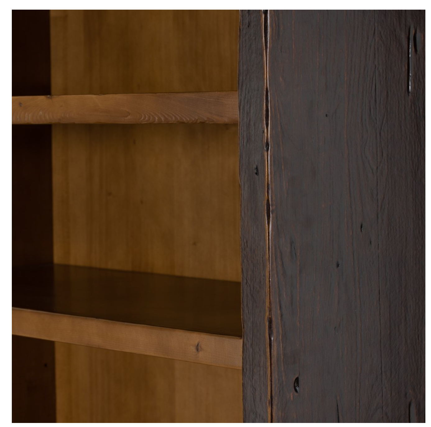 Walnut & Pine Bookcase