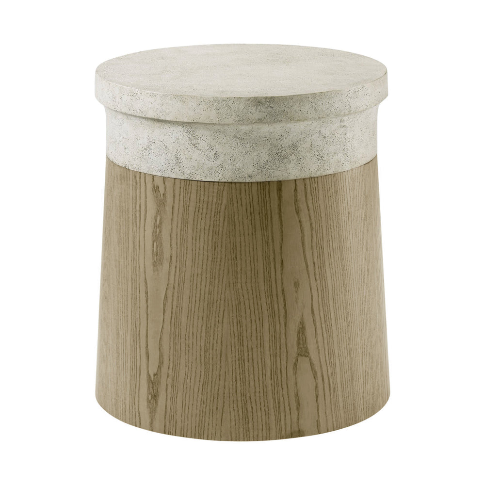 Catalina Stone Top Side Table