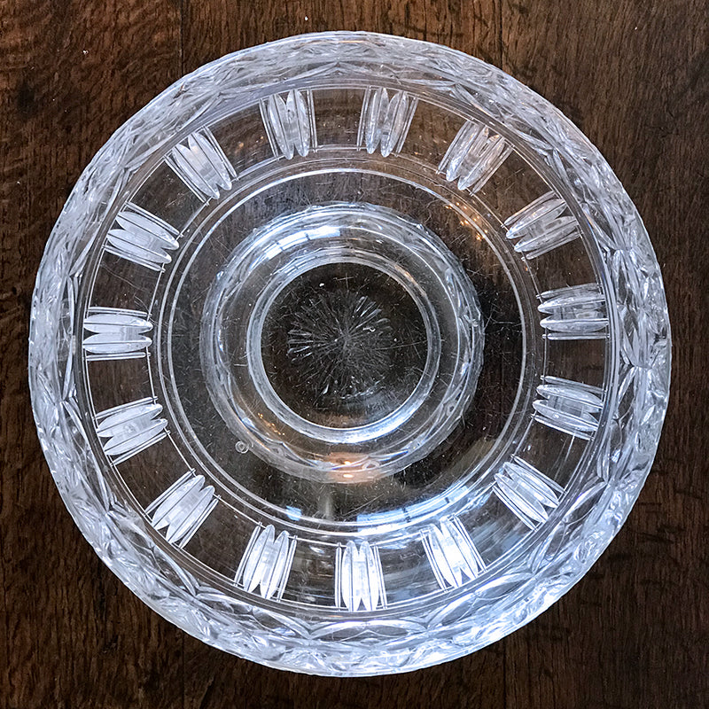 Stuart Crystal Footed Bowl