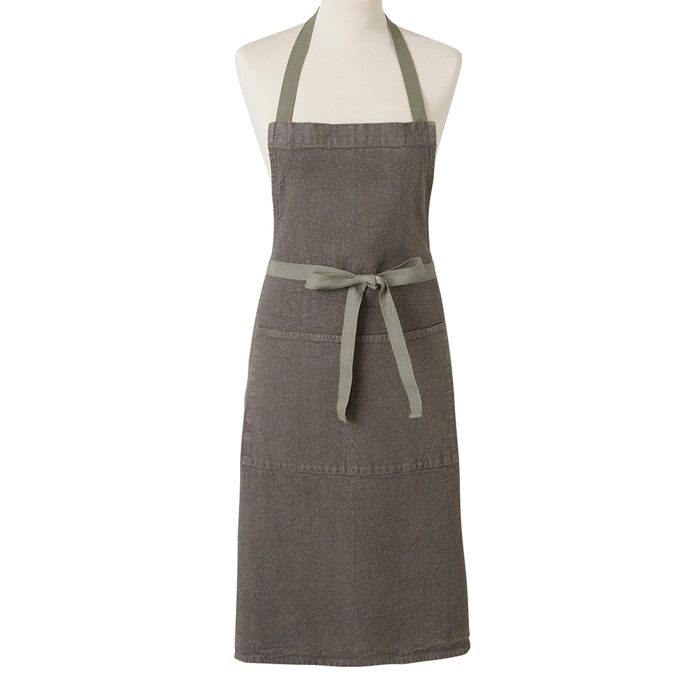 Slate Linen Apron