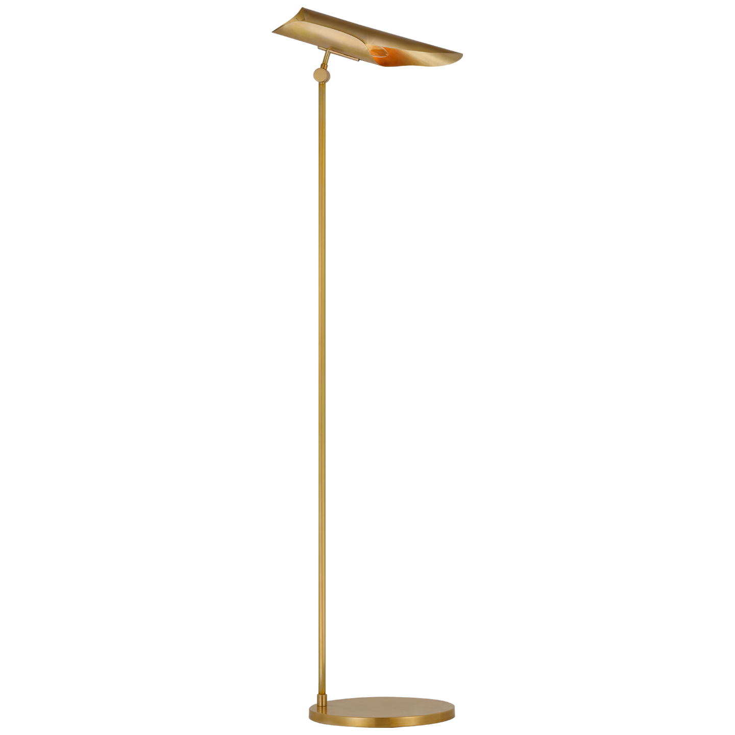 Flore Brass Floor Lamp